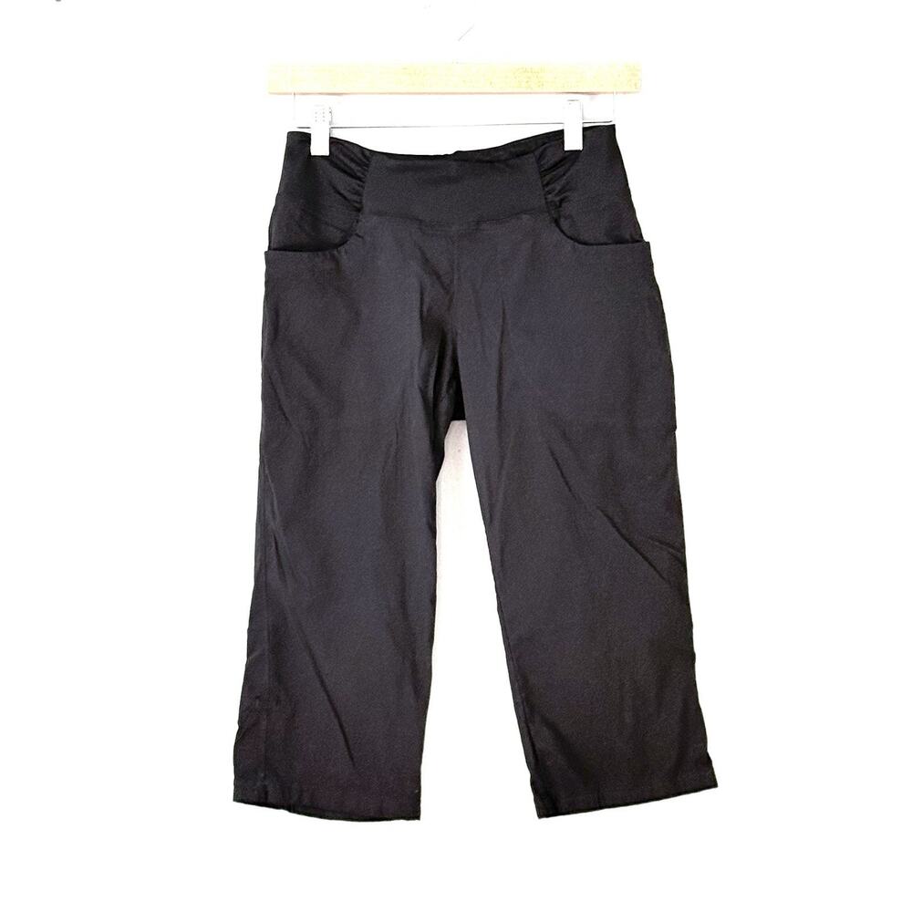 Mountain Hardwear Capri Pants Size XS Black Stretch Hiking Gorp Gorpcore Outdoor
